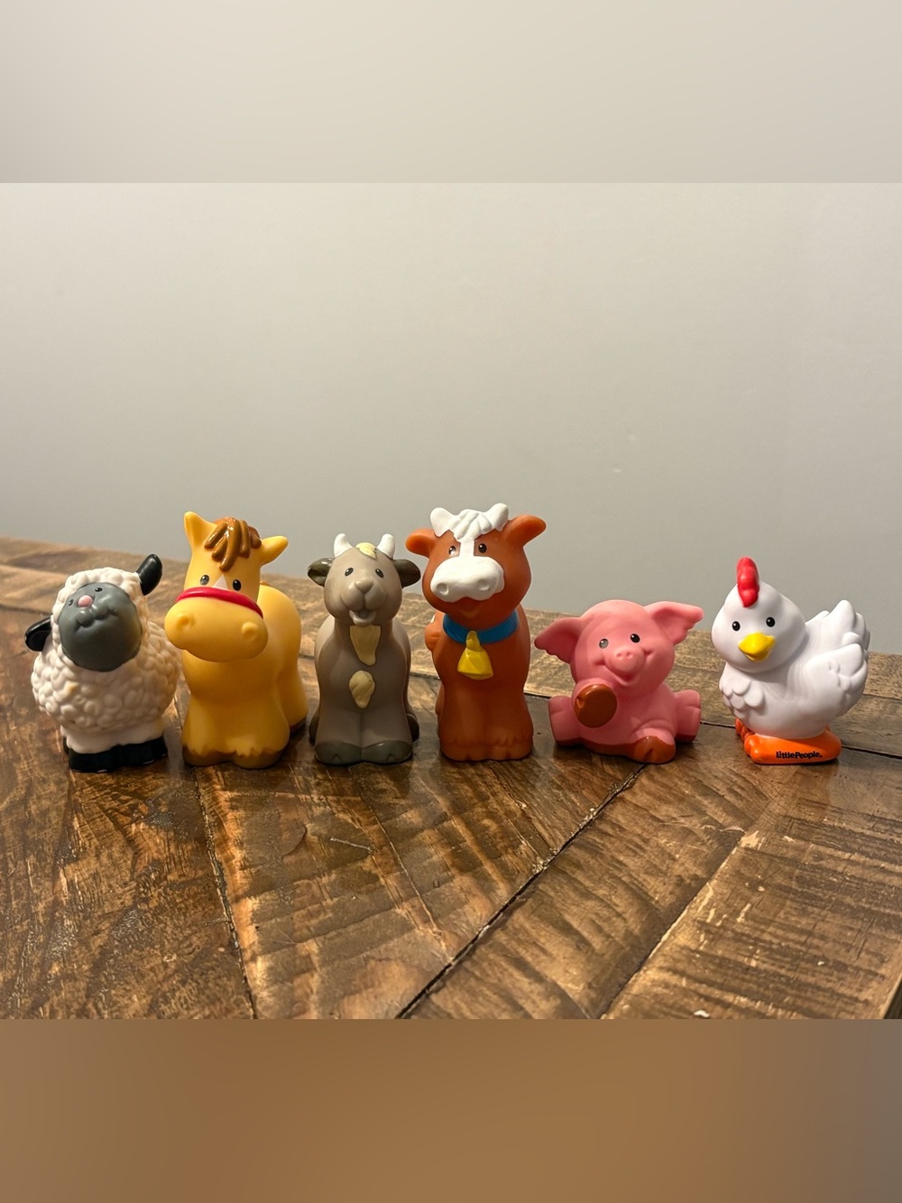 Little People Farm Animals (Set of 6)
